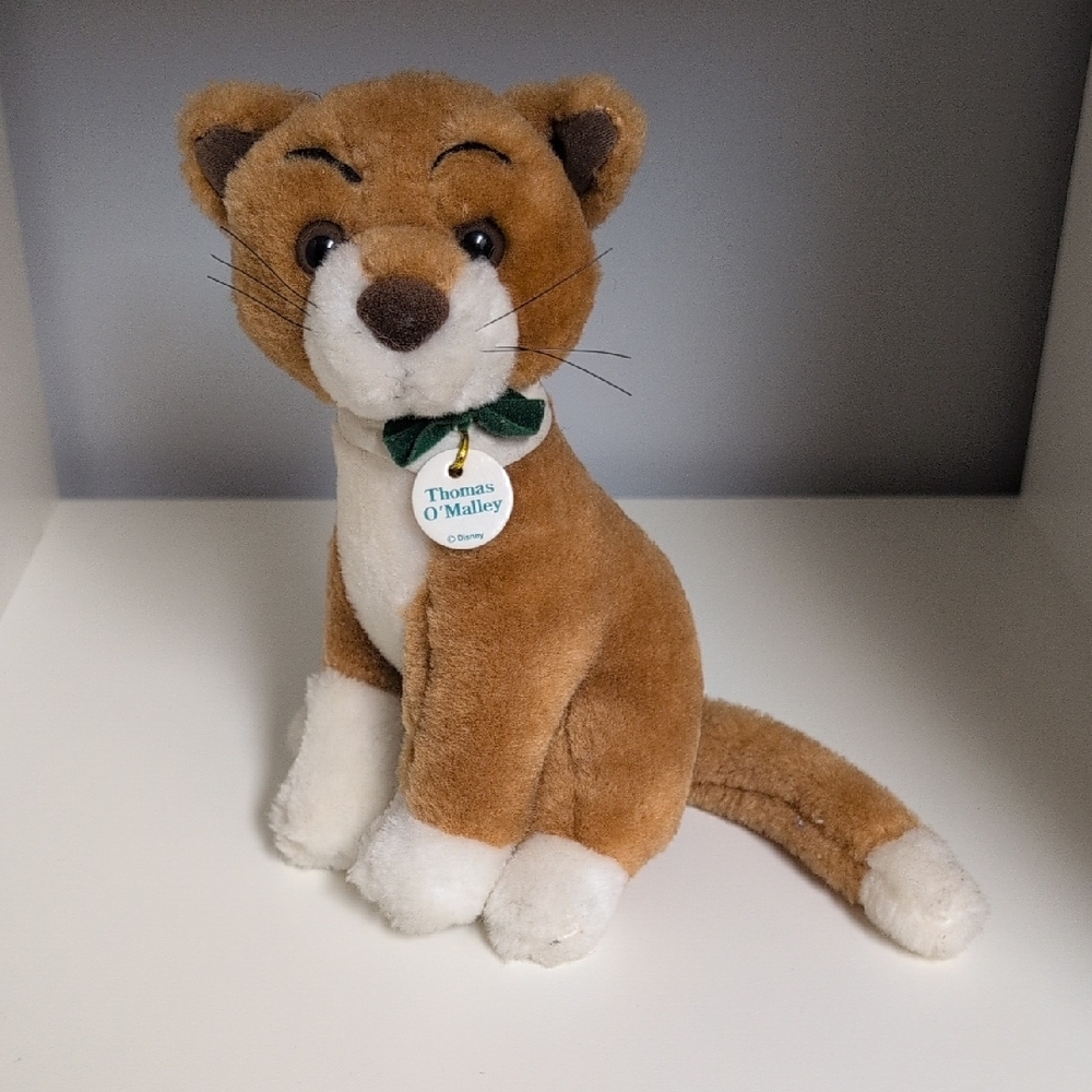 Vintage Disney Aristocrats Thomas Omalley Exclusive Video Release Plush